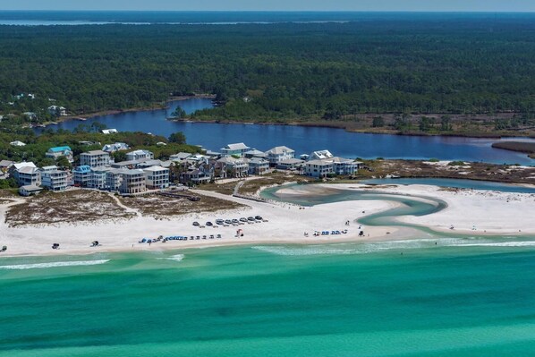 하우스, 침대(여러 개) (Grayton Escape) | 해변