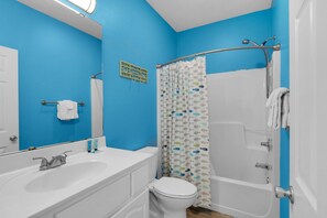 House, Multiple Beds (Chihuahua Flats) | Bathroom | Free toiletries, towels, soap, toilet paper - Chihuahua Flats (Santa Rosa Beach)