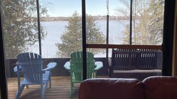 TV connectée, cheminée