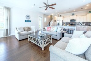 House, Multiple Beds (Chalet Mer) | Living area | TV - Chalet Mer (Santa Rosa Beach)