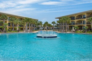 公寓客房, 多張床 (Adagio F205) | 游泳池 | 室外游泳池