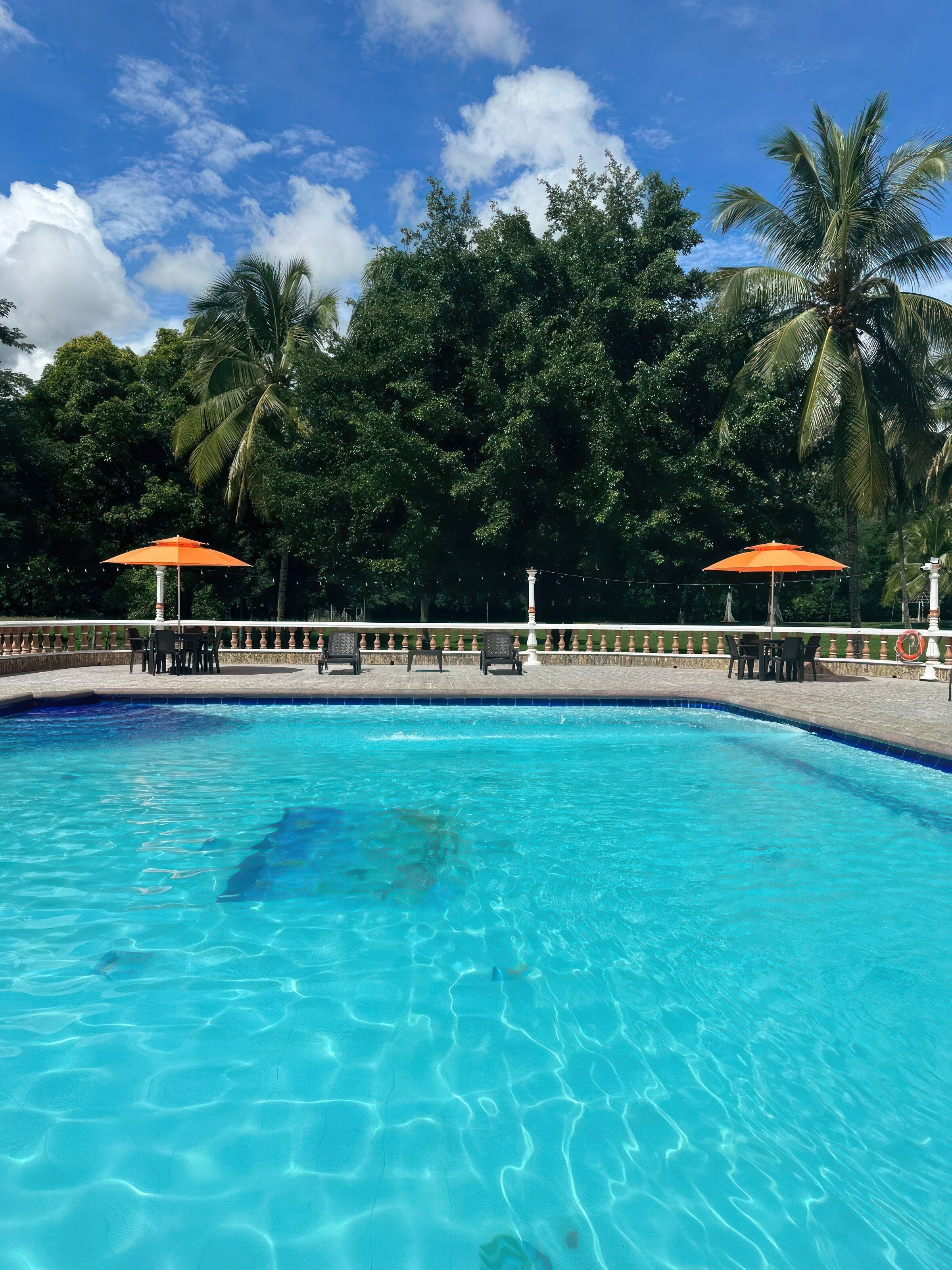 Alberca al aire libre 