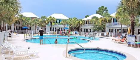 하우스, 침대(여러 개) (Seagrove Bungalow 153) | 수영장 | 야외 수영장