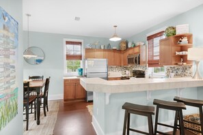 House, Multiple Beds (Four Fish Bungalow 155) | Private kitchen | Oven, toaster - Four Fish Bungalow 155 (Santa Rosa Beach)