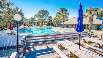 Condo, 1 King Bed with Sofa bed (Beachwood Villas 6D- Beach Time Oasis) | Pool