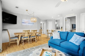 Condo, Multiple Beds (Beachside Villas 732- Southbound Sere) | Living area | TV