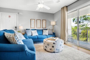 Condo, Multiple Beds (Beachside Villas 732- Southbound Sere) | Living area | TV