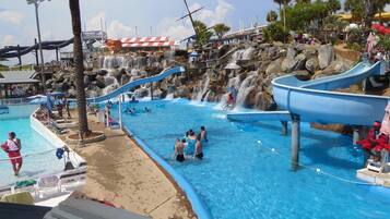 Condo, 1 King Bed with Sofa bed (Holiday Surf and Racquet Club 412) | Pool | Outdoor pool, a heated pool