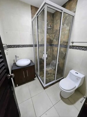 Ducha, toallas
