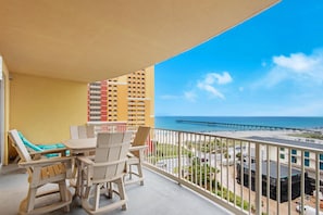 Condo, Multiple Beds (Calypso 3-807) | Outdoor dining - Calypso 3-807 (Panama City Beach)
