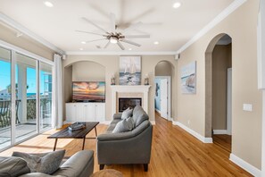 House, Multiple Beds (Seas the Day) | Living area | TV - Seas the Day (Miramar Beach)