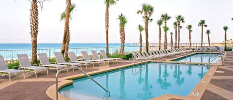 Condo, Multiple Beds (Sterling Reef 401) | Pool | Outdoor pool, a heated pool