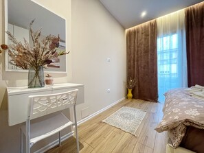 1 Schlafzimmer, Bügeleisen/Bügelbrett, kostenloses WLAN, Bettwäsche