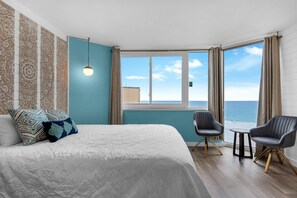 Studio, 1 kingsize bed met slaapbank (Top of the Gulf 713) | Wifi