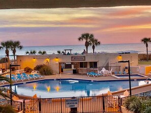 Studio, 1 King Bed with Sofa bed (Top of the Gulf 713) | Pool | Outdoor pool, a heated pool - Top of the Gulf 713 (Panama City Beach)