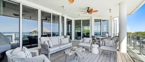 Appartamento, letti multipli (The Viridian View) | Ristorazione all'aperto