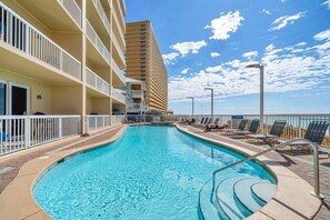 Condo, 1 King Bed with Sofa bed (Seychelles 308) | Pool | Outdoor pool, a heated pool