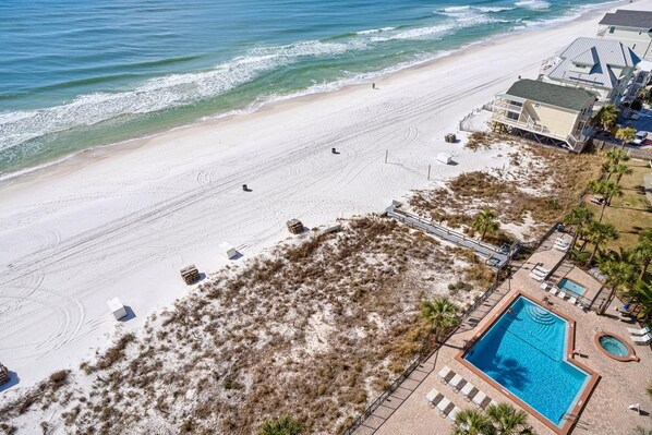 Condo, 1 King Bed with Sofa bed (Commodore 1302 Caspian Rose) | Beach | On the beach