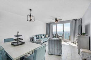 Condo, Multiple Beds (Majestic Sun 813B) | Living area | TV - Majestic Sun 813b (Miramar Beach)