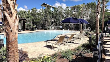Studio, 1 Queen Bed with Sofa bed (Village of South Walton B375) | Pool | Outdoor pool