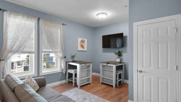 Studio, 1 Queen Bed with Sofa bed (Village of South Walton B375) | Living area | TV