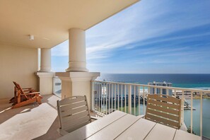 Condo, 1 King Bed with Sofa bed (Ariel Dunes II 2309) | Terrace/patio