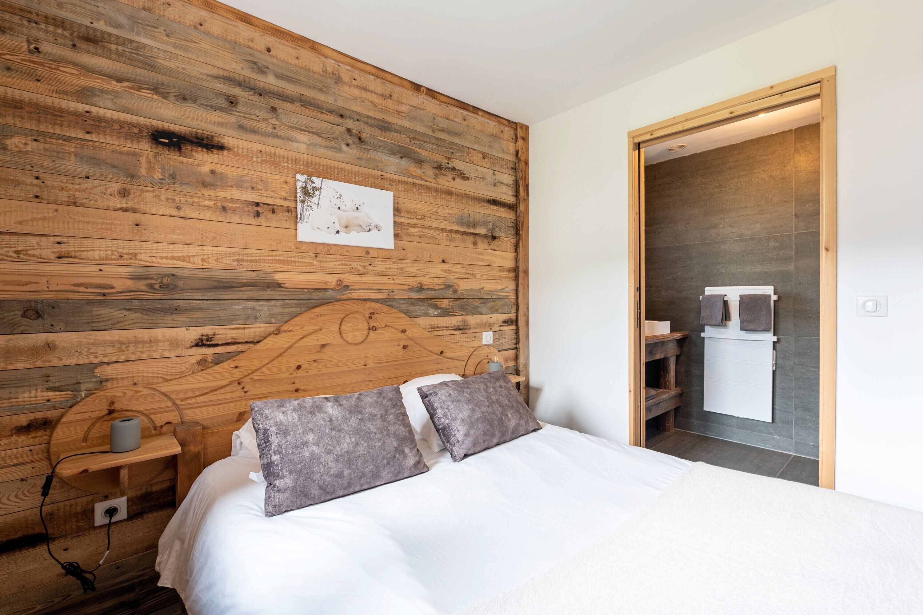 1 室のベッドルーム、WiFi (無料)、ベッドシーツ、車椅子でアクセスできる設備