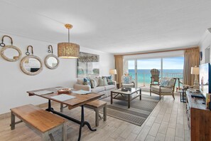 Condo, Multiple Beds (Beach House 603D- Rest Ashore) | Living area | TV - Beach House 603d- Rest Ashore (Miramar Beach)