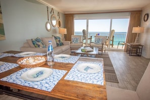 Condo, Multiple Beds (Beach House 603D- Rest Ashore) | Living area | TV - Beach House 603d- Rest Ashore (Miramar Beach)