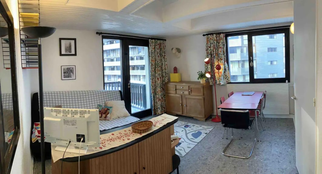 Appartement 'Superbe Studio Idéalement Situé à Flaine Forum' Avec Vue Sur Les Montagnes Et Balcon - Passy