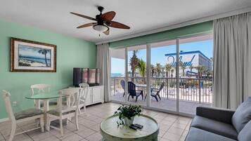 Condo, 1 King Bed with Sofa bed (Destin West Gulfside #203) | Living area | TV