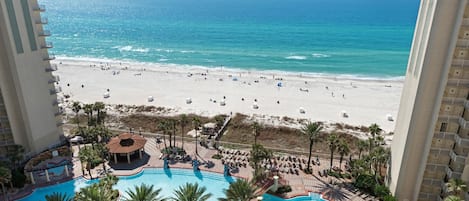 Apartment, 1 King-Bett und Schlafsofa (Shores of Panama 1313) | Pool