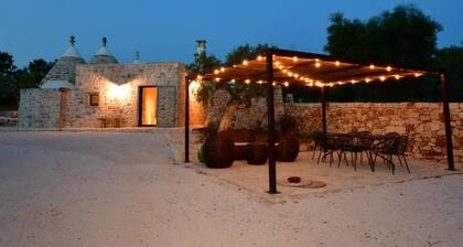 Villa 'Trulli Di Titti Countryhouse' with Private Garden, Wi-Fi and Air Conditioning