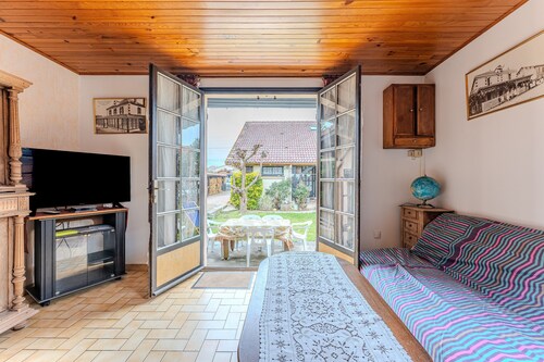 Ferienhaus 'Blanche Neige Mimizan' mit privater Terrasse und Gemeinschaftsgarten