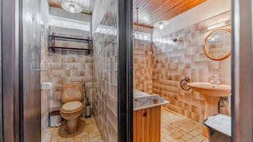 Een douche, een haardroger