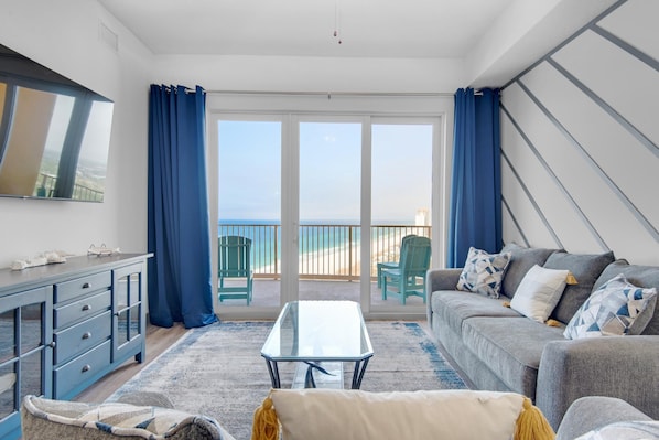 Condo, Multiple Beds (Calypso 3-2307) | Living area - Calypso 3-2307 (Panama City Beach)
