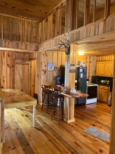 Rustic Cabin on 60 acres  of wooded land.