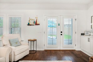 Maison, 1 très grand lit et 1 canapé-lit (Pearl Flamingo) | Intérieur