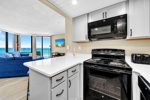Condo, 1 King Bed with Sofa bed (Sunbird 508E) | Private kitchen | Oven, toaster - Sunbird 508e (Panama City Beach)