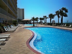 Condo, várias camas (Gulf Crest 2107A) | Piscina | Piscina externa