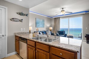 Leilighet, 1 kingsize-seng med sovesofa (Splash 603E) | Innvendig