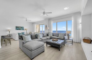 Living area - Hidden Dunes 1802 (Panama City Beach)