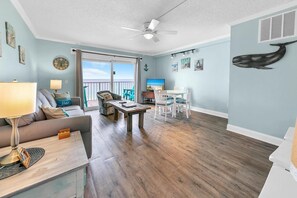 Condo, 1 King Bed with Sofa bed (The Summit 924) | Living area - The Summit 924 (Panama City Beach)