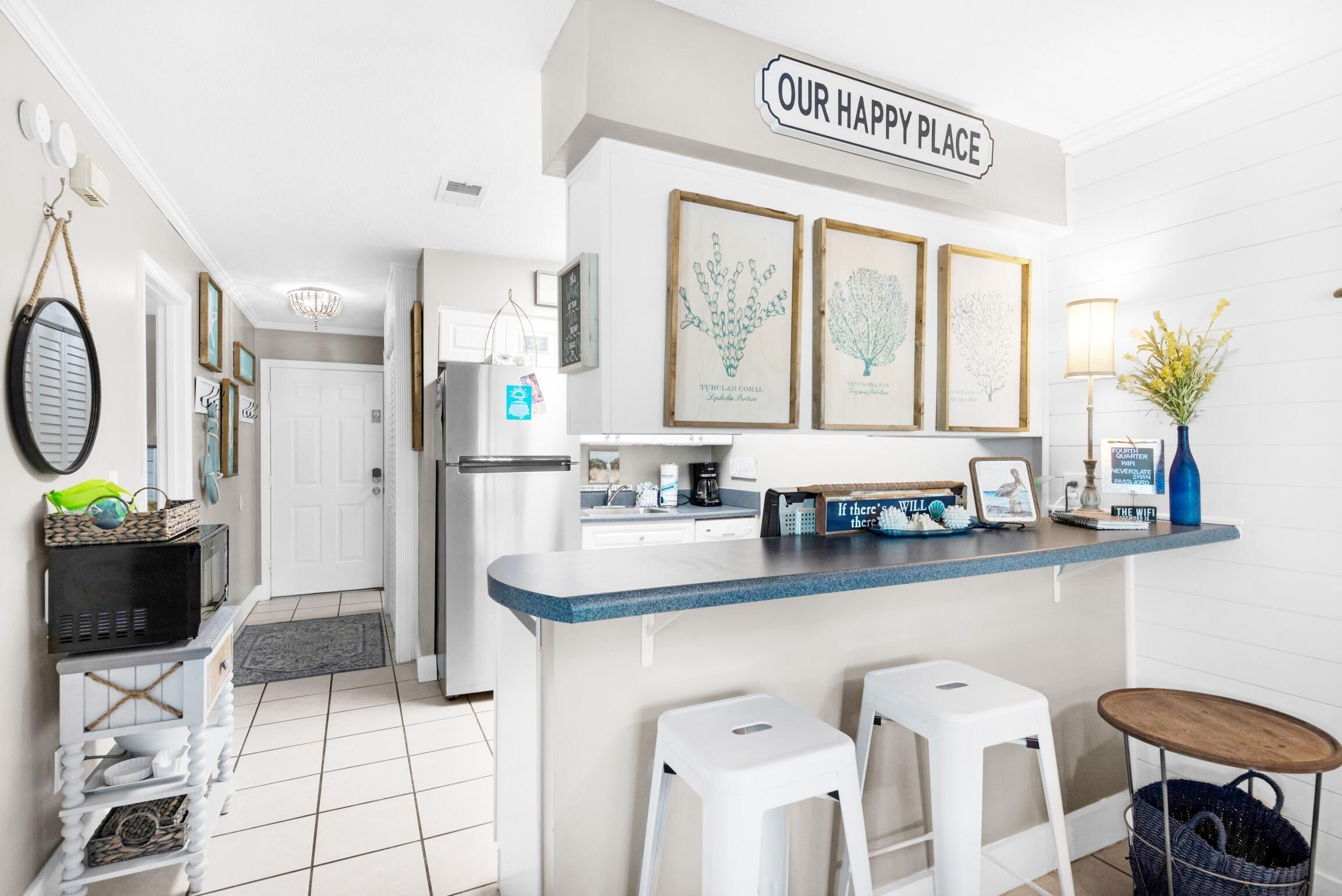 Condo, 1 King Bed with Sofa bed (Gulf Highlands 116H) | Private kitchen | Oven, toaster