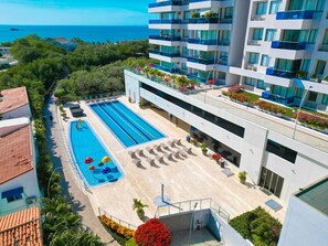 Pool - Samaria Club de Playa Apartamento 707 Torre 1 (Gaira)
