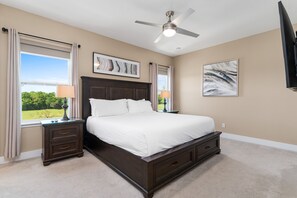 3 bedrooms, iron/ironing board, WiFi, bed sheets