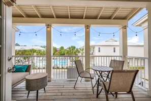 Ferienhaus, Mehrere Betten (Sea Gypsy) | Speisen im Freien