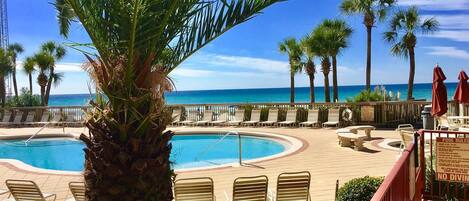 Condo, Multiple Beds (Hidden Dunes 1503 - Funky Monkey) | Pool | Outdoor pool, a heated pool