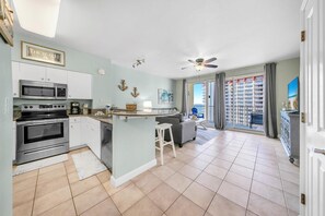 Condo, Multiple Beds (Shores of Panama 1523) | Private kitchen | Oven, toaster
