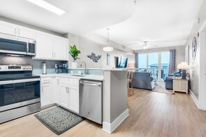 Condo, Multiple Beds (Calypso 3-406 - Paradise by the Pier) | Private kitchen